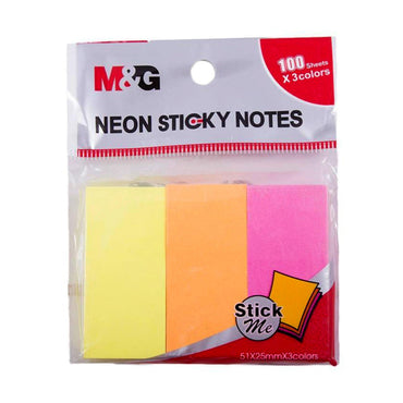 M&G 2x3 Coloured Sticky Note 3 in 1 M&G